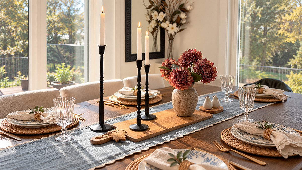 How to Style a Holiday Table That Feels Collected, Not Overdone