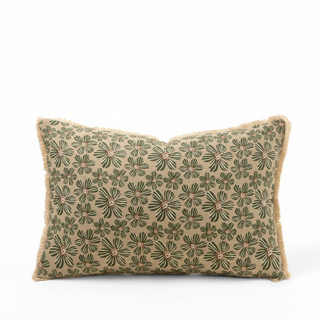 Daisy Play Pillow, Green — Pre-Order