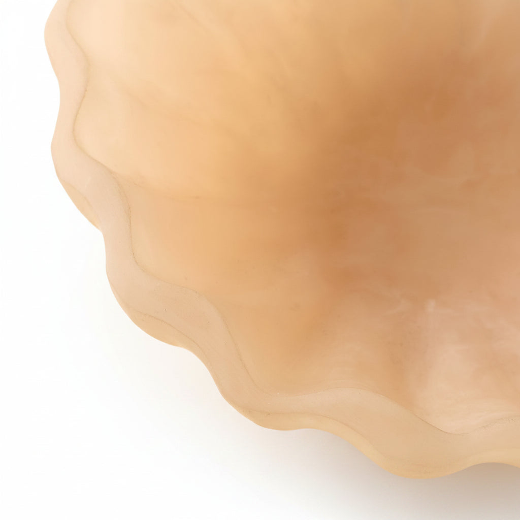 Scallop Resin Bowl S